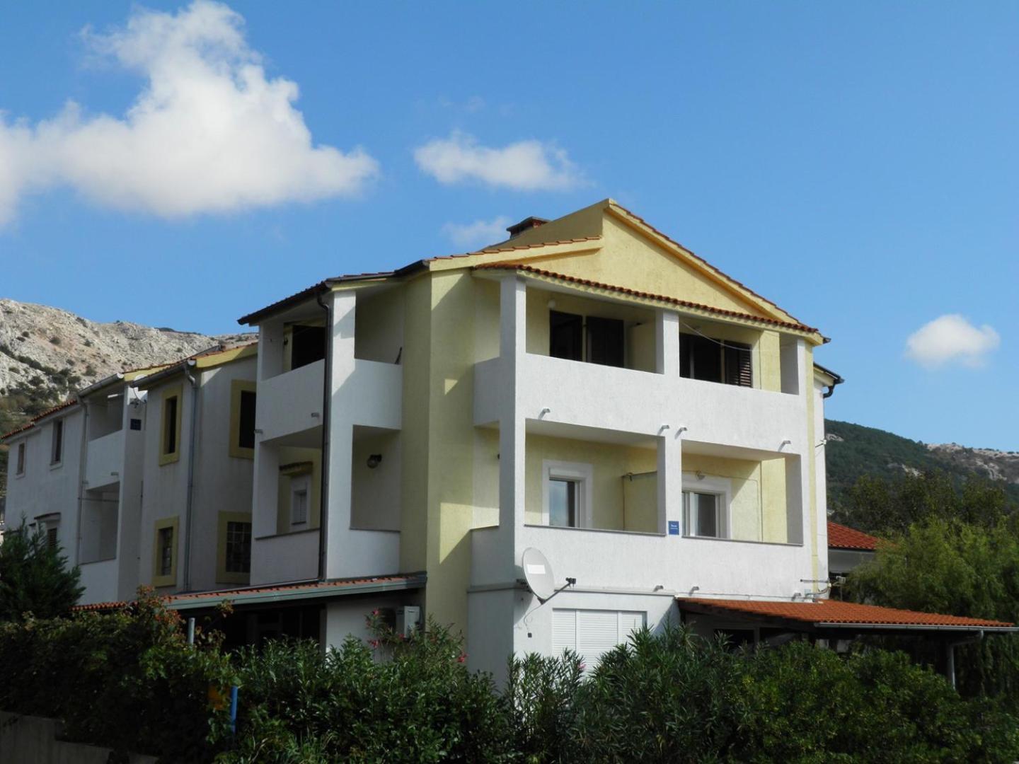 Apartments Miljenka Baška Esterno foto